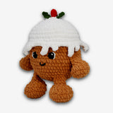Knitty Critters - Make Christmas Crochet Kit - Figgy Pudding