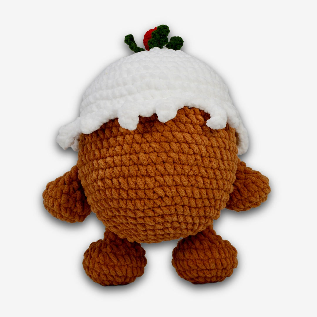 Knitty Critters - Make Christmas Crochet Kit - Figgy Pudding