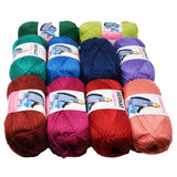 The FABWOOLOUS Box - 10 Balls of Assorted Bernat Fabwoolous Yarn + 6 FREE DOWNLOADABLE PATTERNS!!