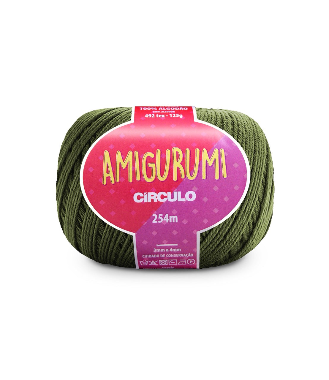 Circulo Amigurumi 100% Mercerised Cotton Yarn 125g
