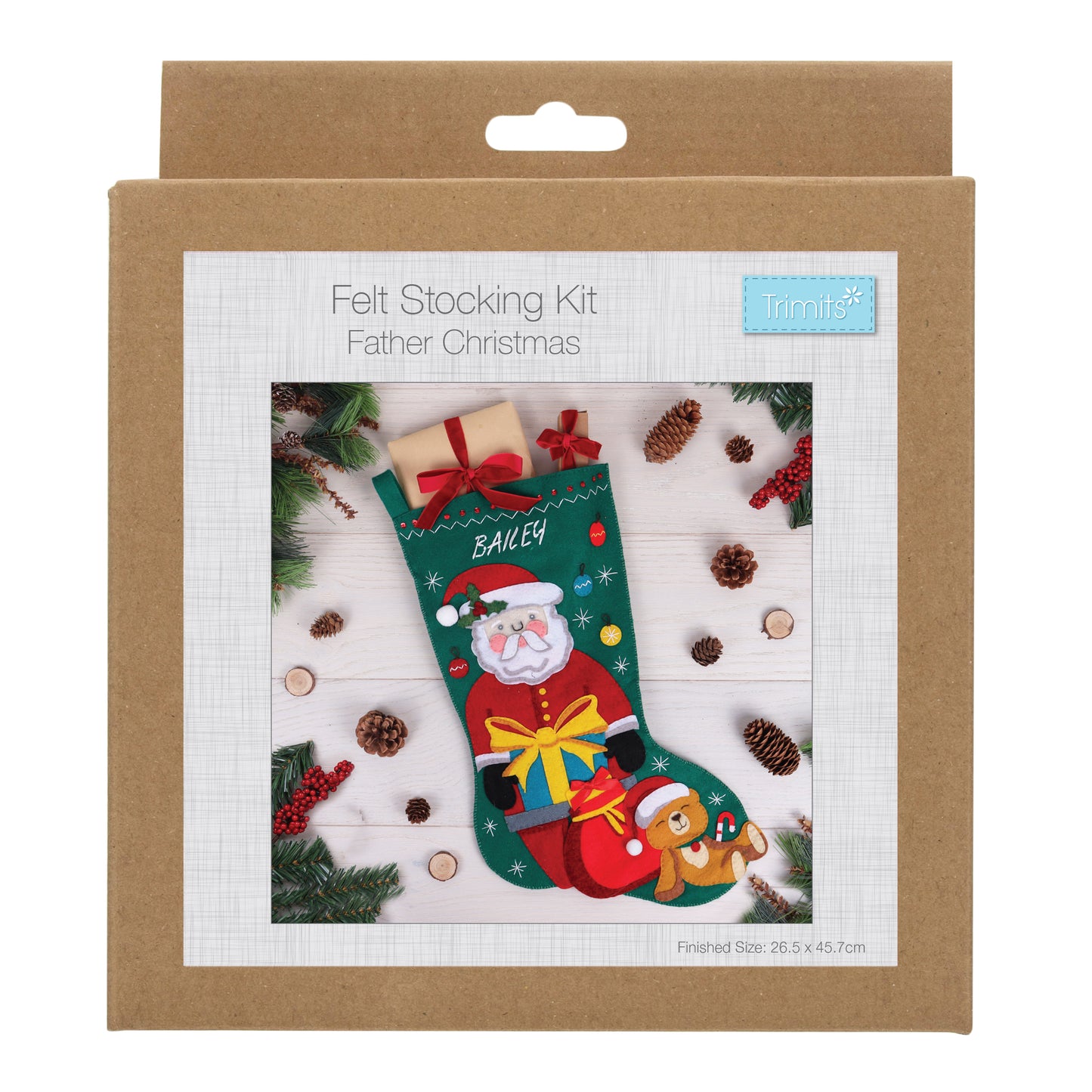Felt Stocking Kit: Christmas: Father Christmas