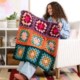 Bernat All in One Blanket Granny Square 240g