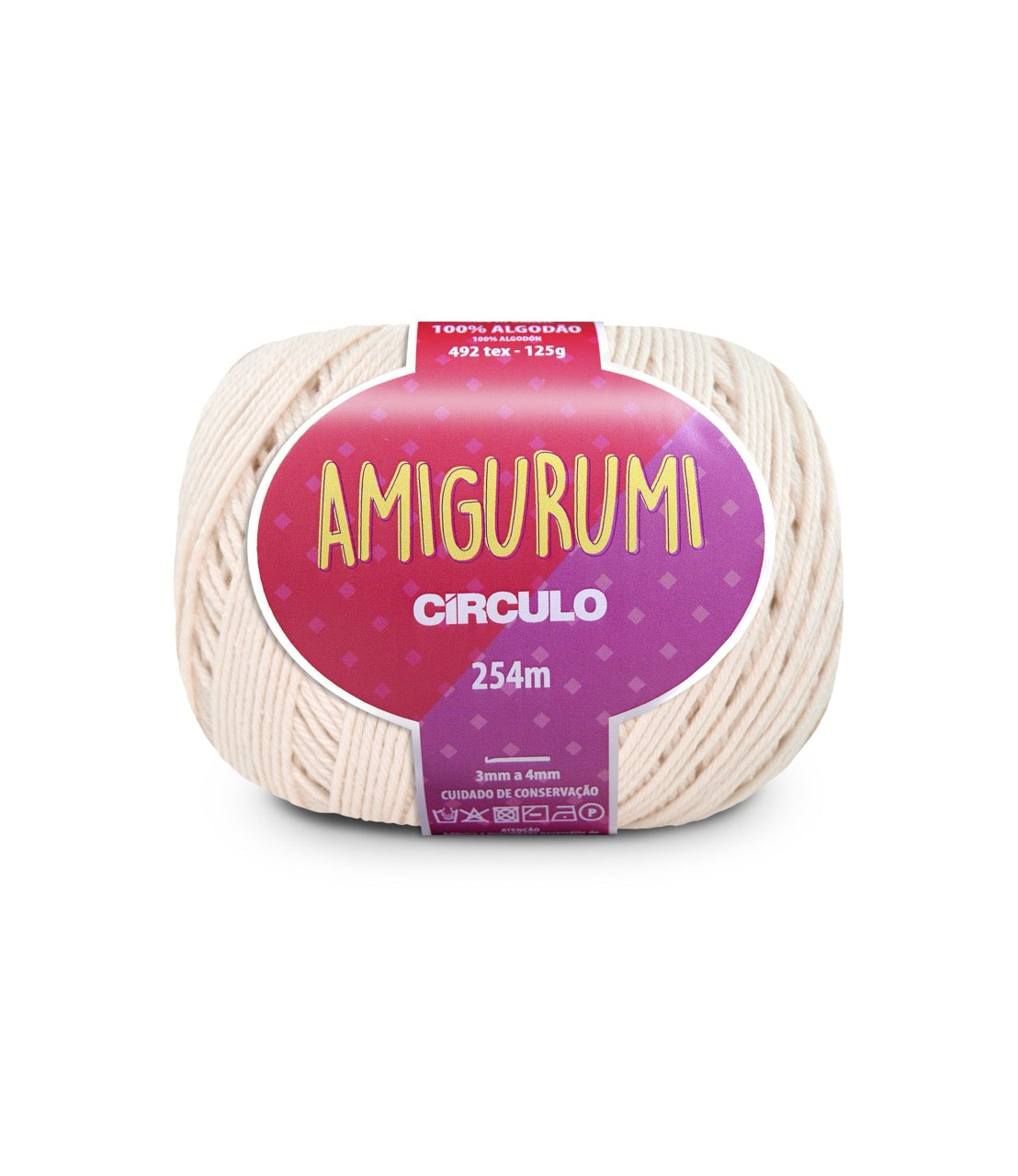 Circulo Amigurumi 100% Mercerised Cotton Yarn 125g