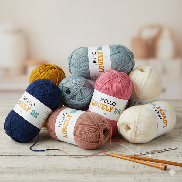 Hello Lovely DK Yarn - 100g