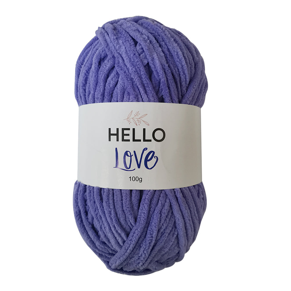 Hello Love Super Chunky Yarn - Grape