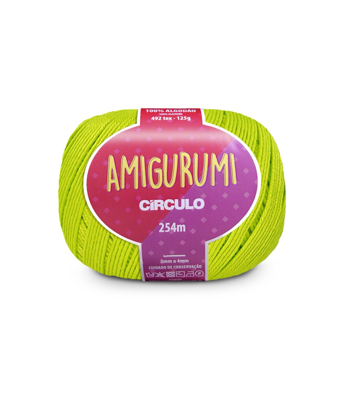Circulo Amigurumi 100% Mercerised Cotton Yarn 125g