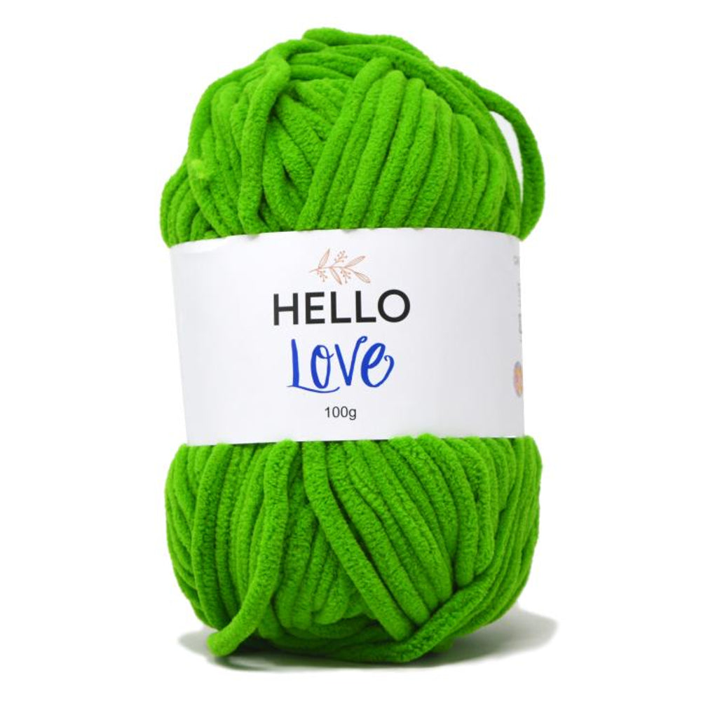 HELLO Love Super Chunky Yarn - Spring Green