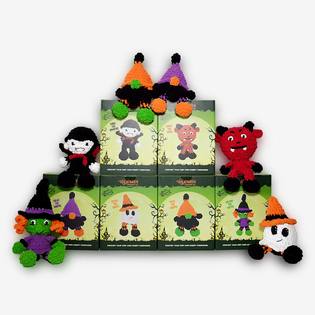 HALLOWEEN BUNDLE - ALL 6 Halloween Crochet Kits