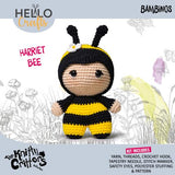 Knitty Critters - Bambinos - Amigurumi Crochet Kit - Harriet Bee