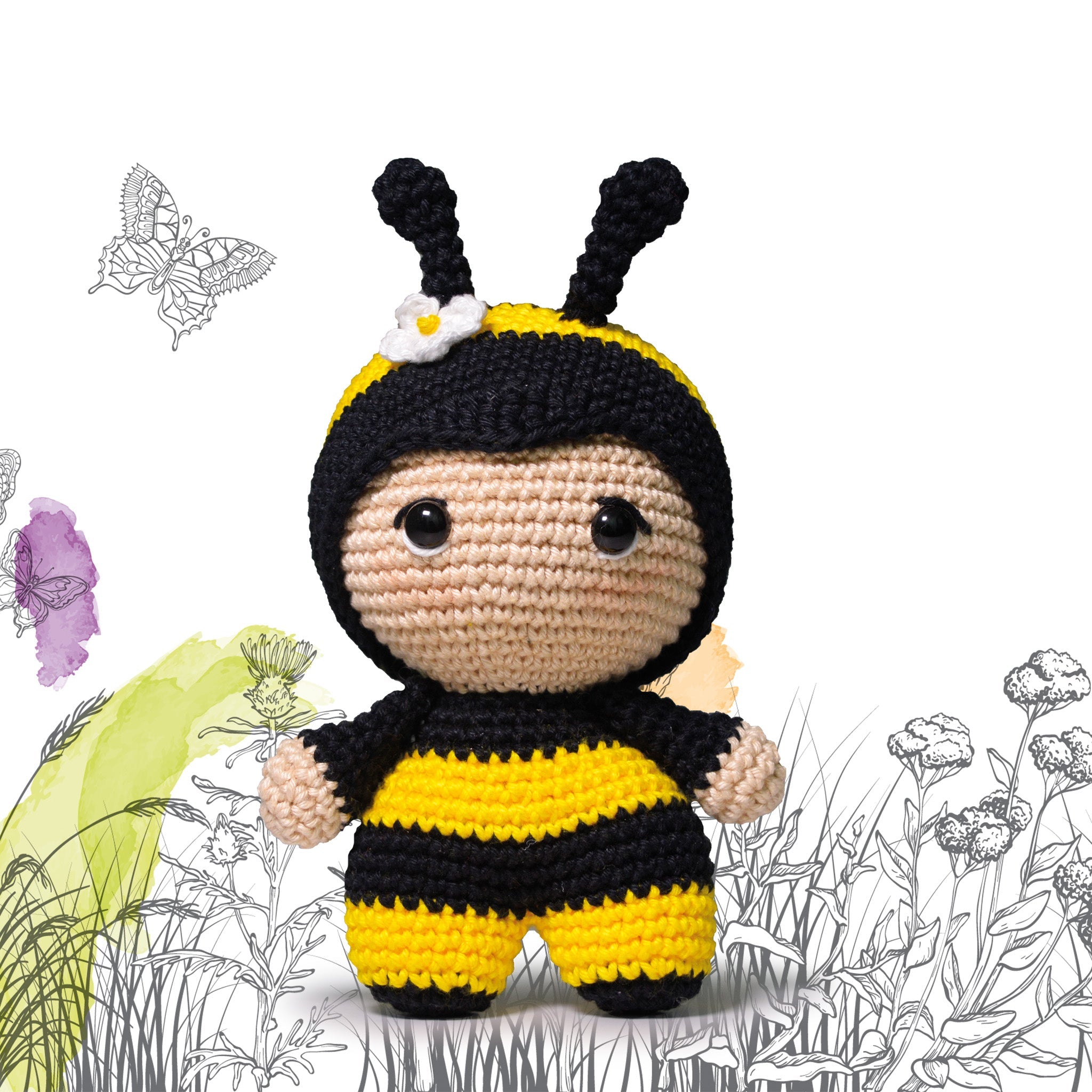 Knitty Critters - Bambinos - Amigurumi Crochet Kit - Harriet Bee