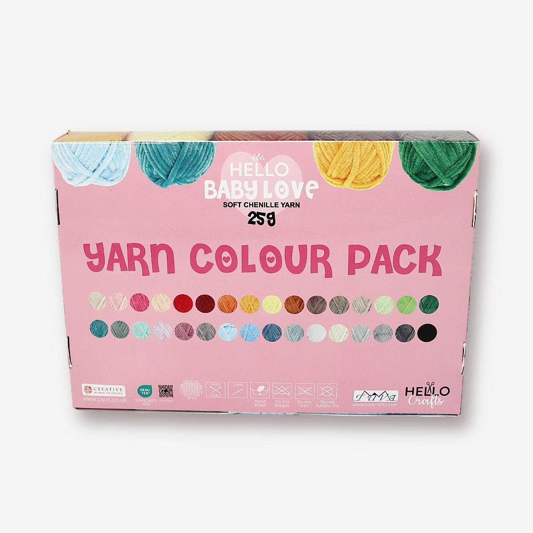 Hello Love 12 Ball Yarn Pack - PASTEL