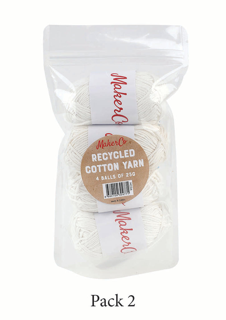 MakerCo - Recycled Cotton Yarn - Creams