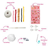 Hello Kitty Crochet Keychain Collection Kit