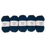 Pack of 5 x 100g Hello Love Super Chunky Yarn