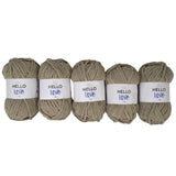 Pack of 5 x 100g Hello Love Super Chunky Yarn