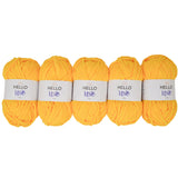 Pack of 5 x 100g Hello Love Super Chunky Yarn