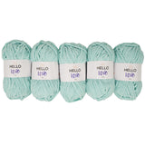 Pack of 5 x 100g Hello Love Super Chunky Yarn