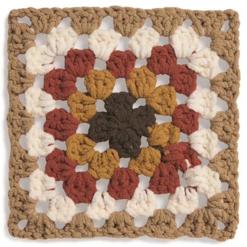 Bernat All in One Blanket Granny Square 240g