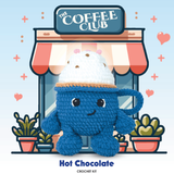 Knitty Critters Crochet Kit - The Coffee Club - Hot Chocolate
