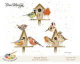 Bree Merryn Paint By Numbers 40cm x 50cm - House Party