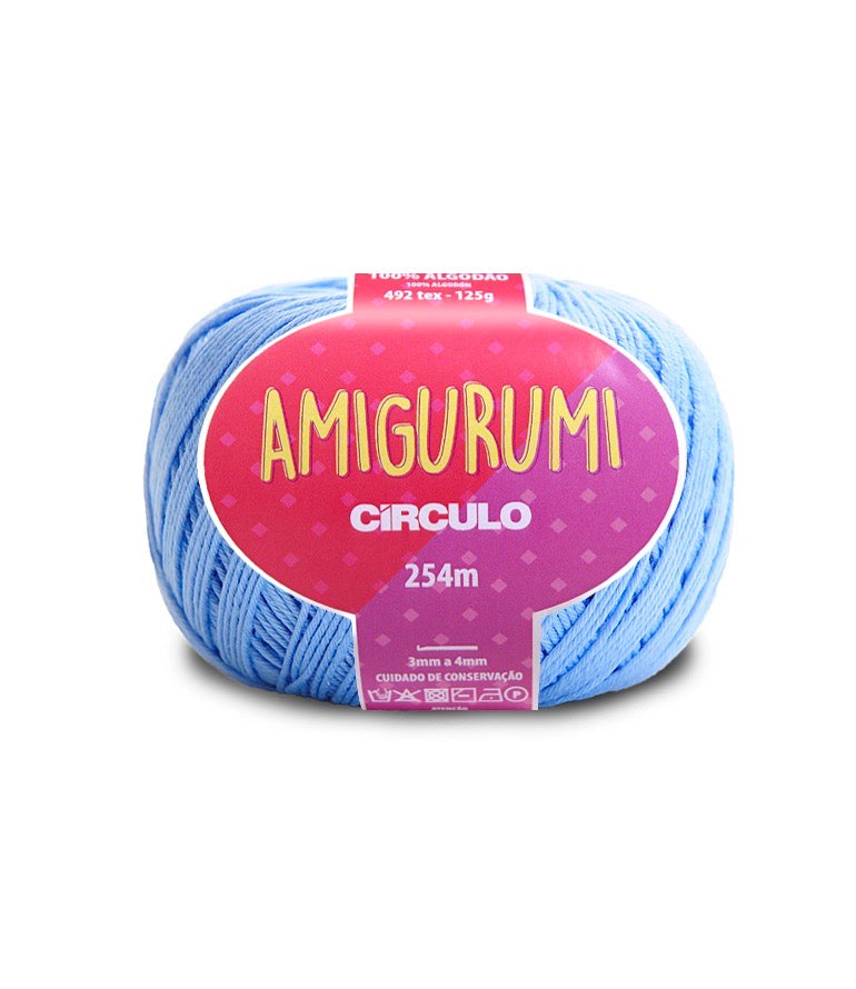 Circulo Amigurumi 100% Mercerised Cotton Yarn 125g
