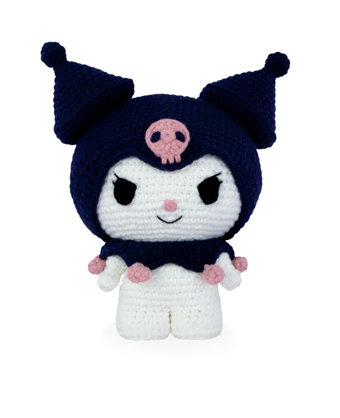 Hello Kitty and Friends - Amigurumi Crochet Kit- Kuromi