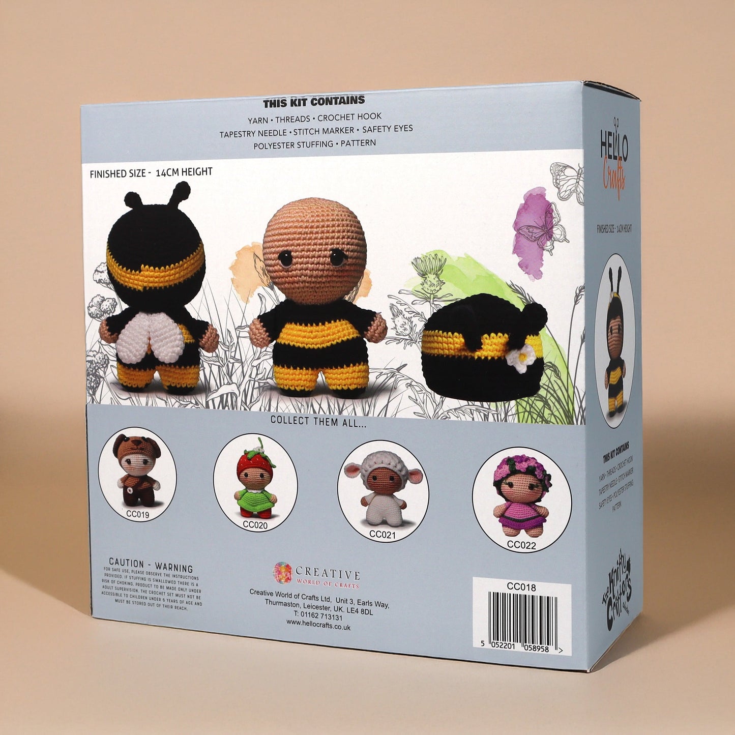 Knitty Critters - Bambinos - Amigurumi Crochet Kit - Harriet Bee
