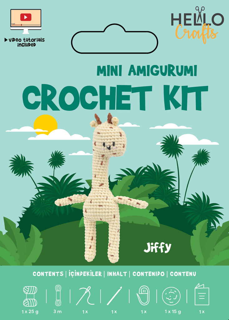 Mini Amigurumi Crochet Kit - Jiffy