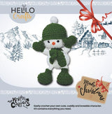 Knitty Critters - Make Christmas Crochet Kit - Jolly Snowman
