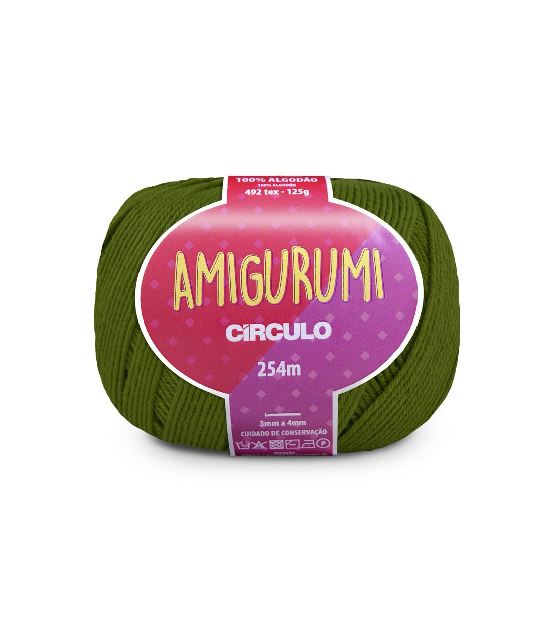 Circulo Amigurumi 100% Mercerised Cotton Yarn 125g