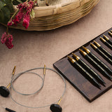 Lantern Moon: Knitting Pins: Circular: Interchangeable: 13cm x 6.50mm