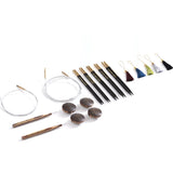 Knitting Pins: Circular: Interchangeable: Set: Legacy