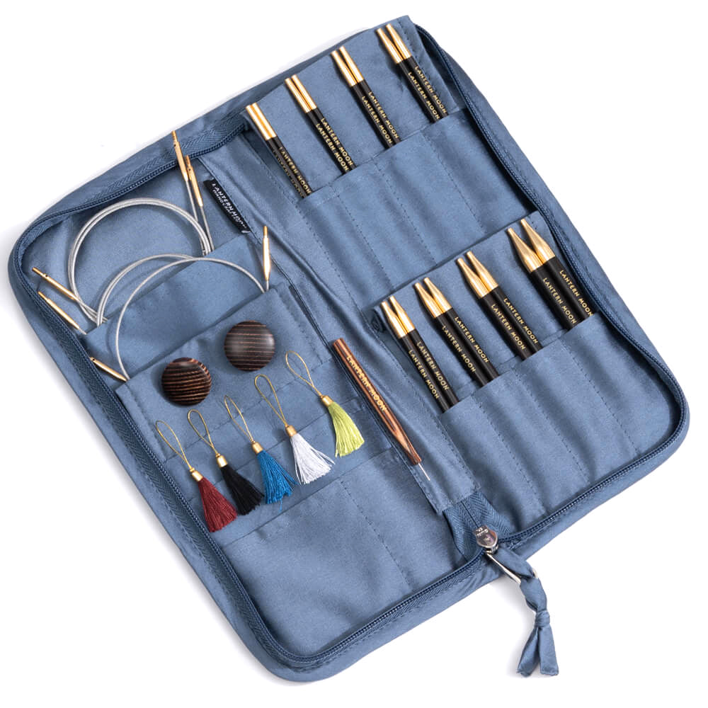 Knitting Pins: Circular: Interchangeable: Set: Glory