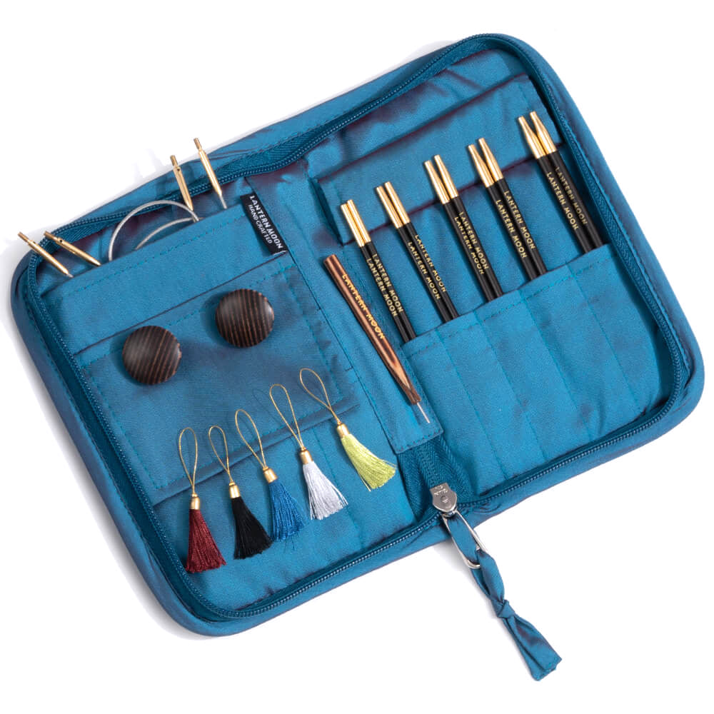 Knitting Pins: Circular: Interchangeable: Set: Charm