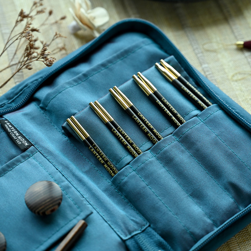Knitting Pins: Circular: Interchangeable: Set: Charm