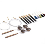 Knitting Pins: Circular: Interchangeable: Special Set: Heritage