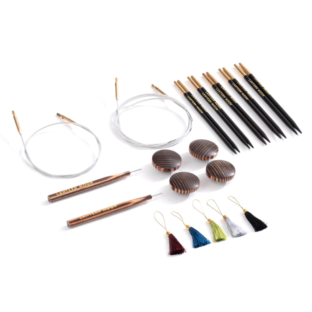 Knitting Pins: Circular: Interchangeable: Special Set: Grace