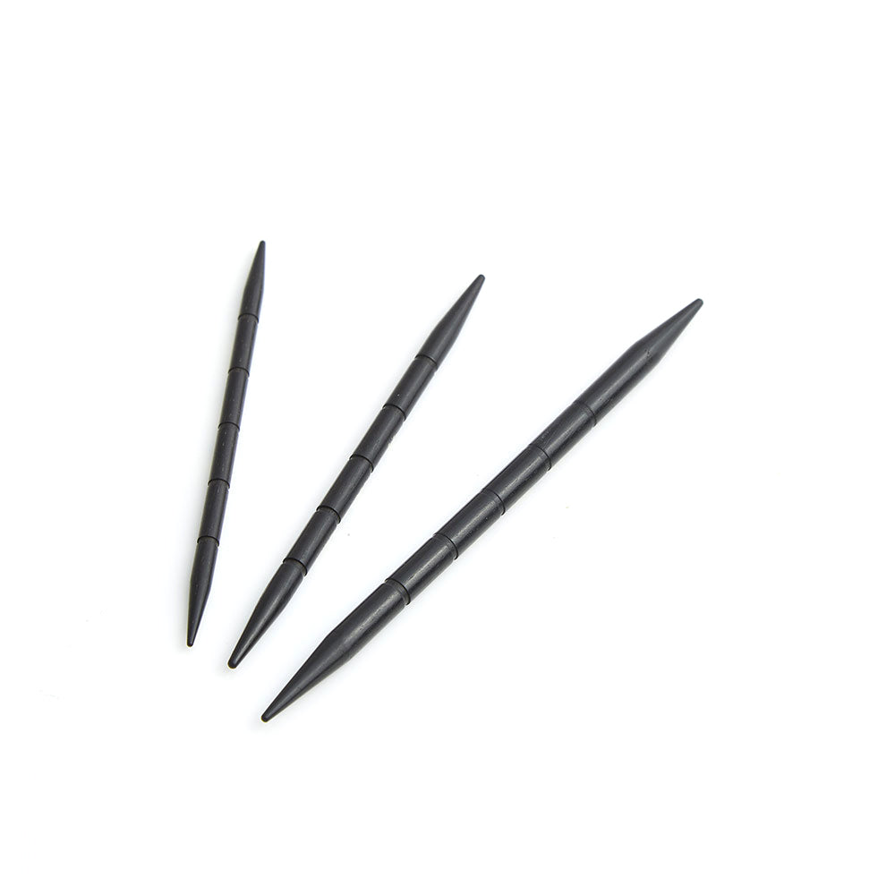 Lantern Moon: Cable Needles: Ebony Wood: set of 3