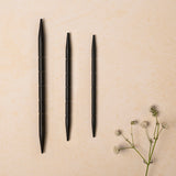Lantern Moon: Cable Needles: Ebony Wood: set of 3