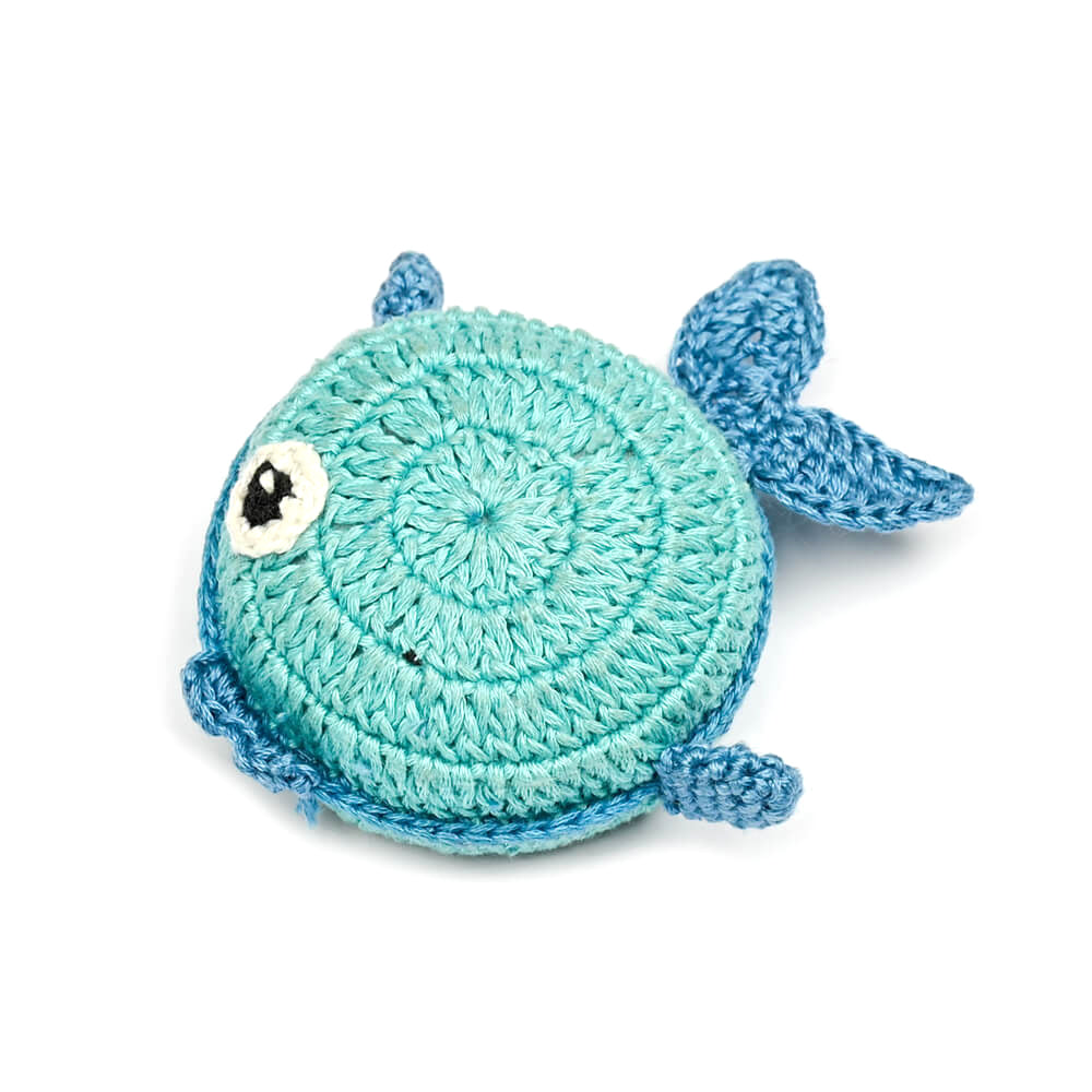 Lantern Moon: Tape Measure: Blue Fish