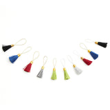 Lantern Moon: Stitch Markers: Tassel: Set of 10