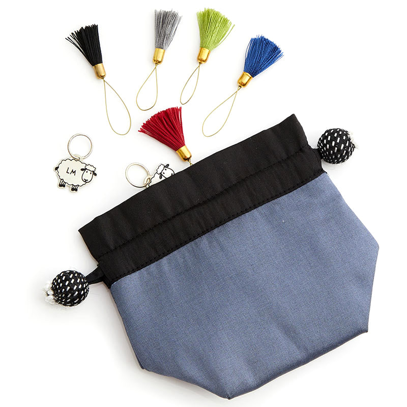 Lantern Moon: Stitch Marker Pouch: Arctic