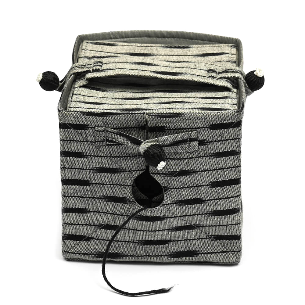 Lantern Moon: Wool Holder: Knit Out Box: Ikat