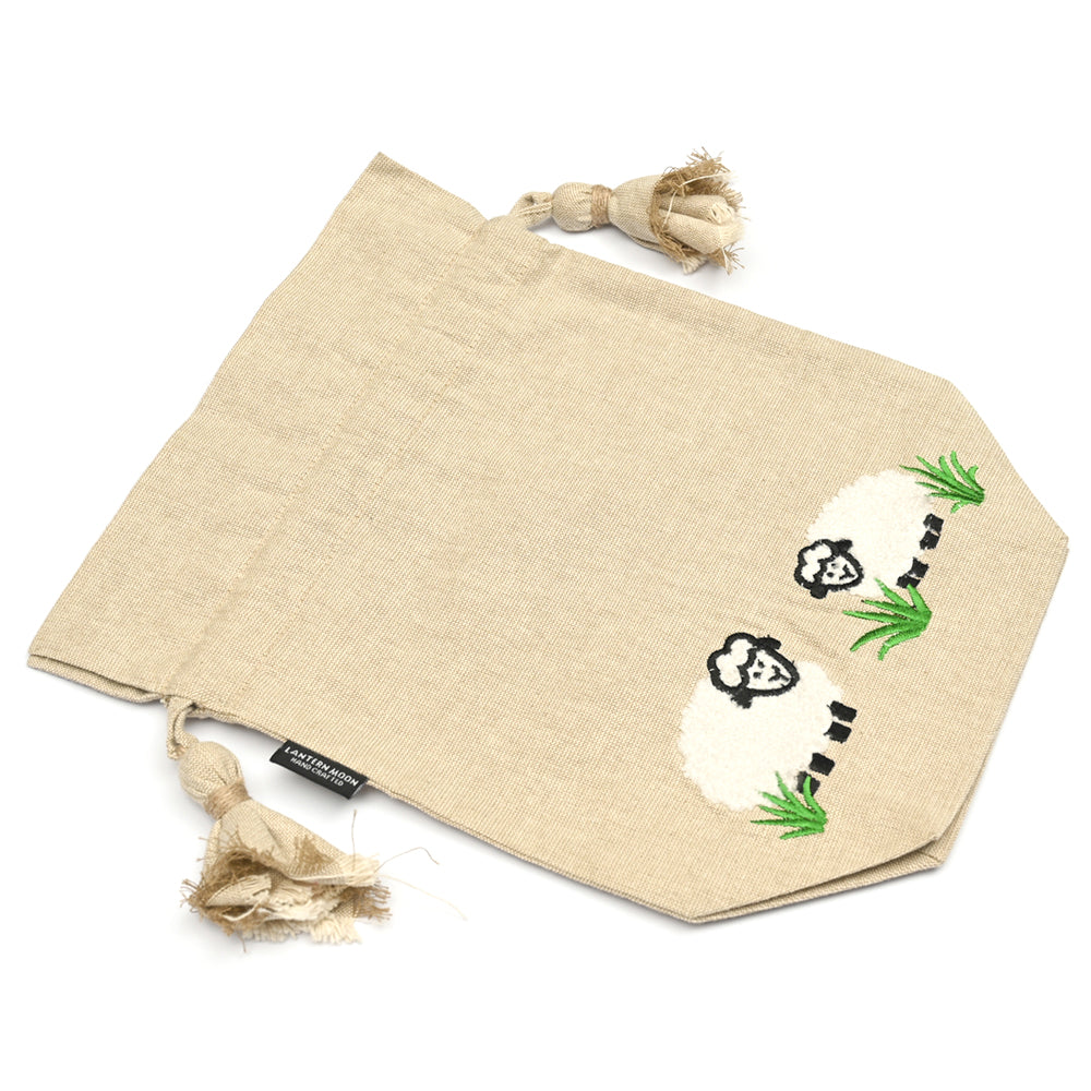 Lantern Moon: Meadow Bag: Natural White