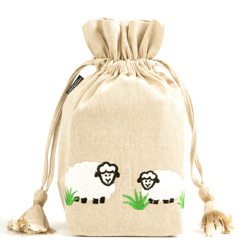 Lantern Moon: Meadow Bag: Natural White