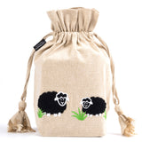 Lantern Moon: Meadow Bag: Natural Black
