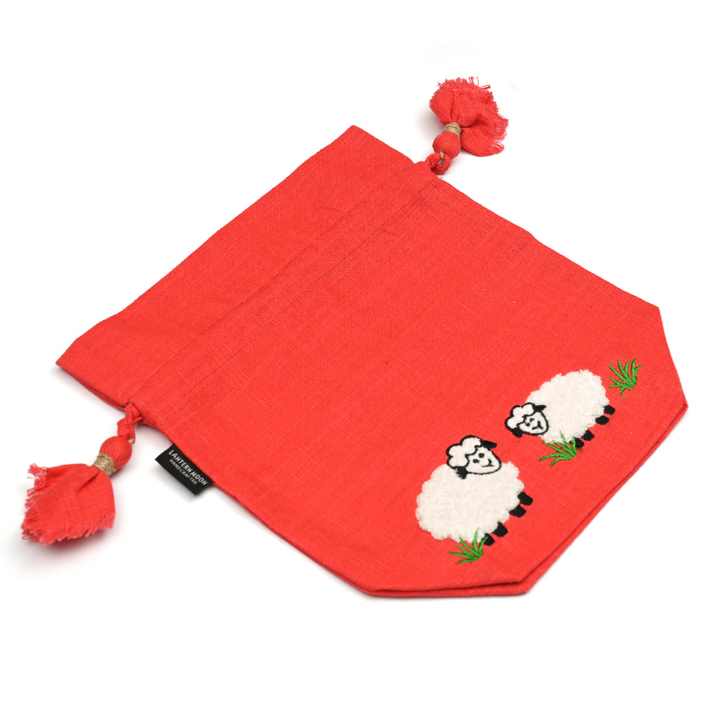 Lantern Moon: Meadow Bag: Red