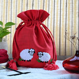 Lantern Moon: Meadow Bag: Red