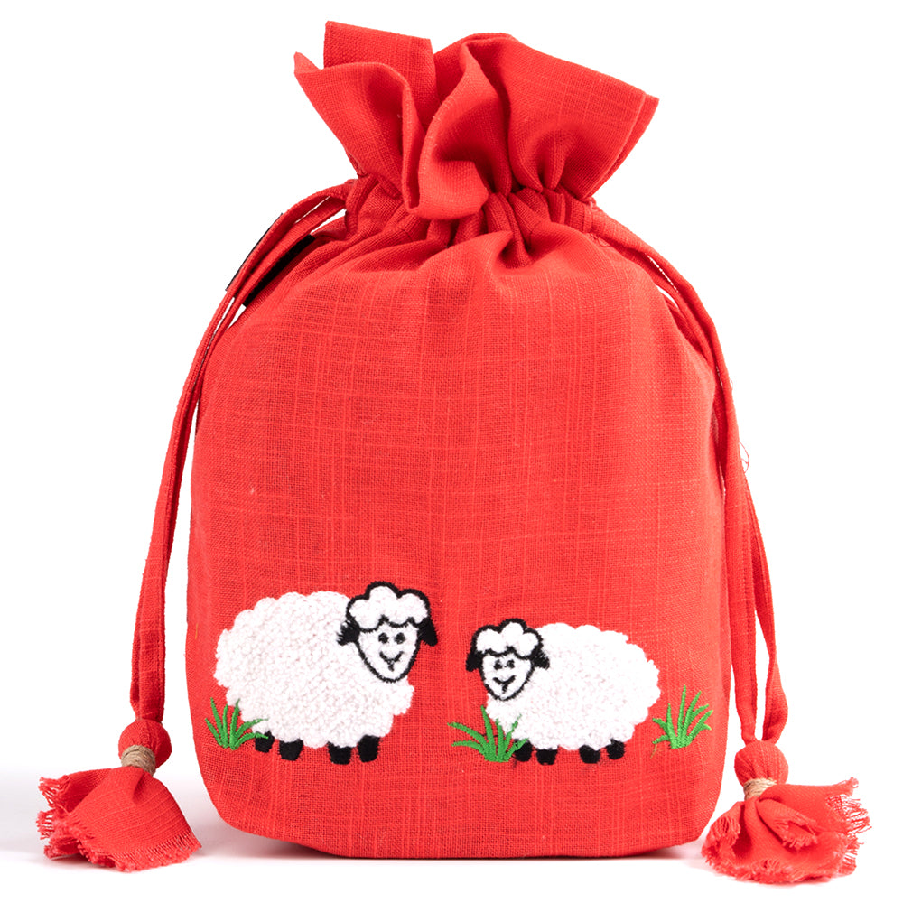 Lantern Moon: Meadow Bag: Red