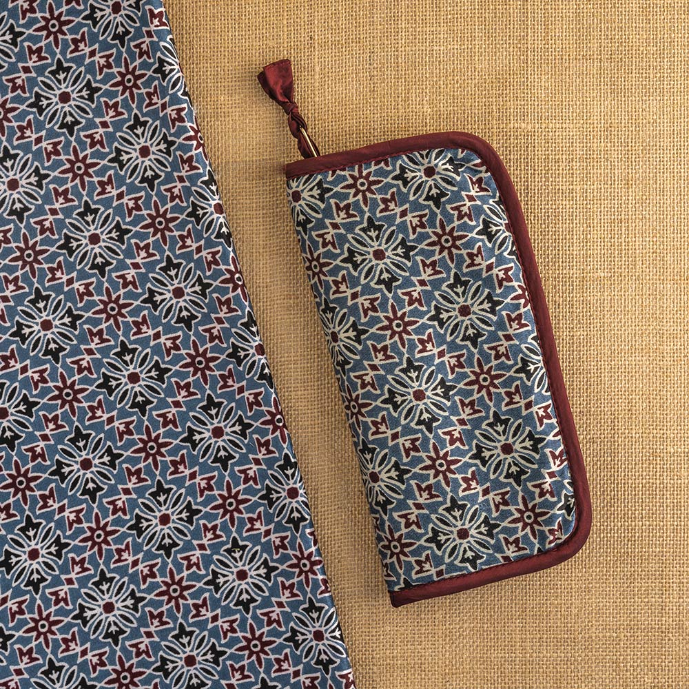 Lantern Moon: Needle Case: Double-Pointed: Empty: Ajrak